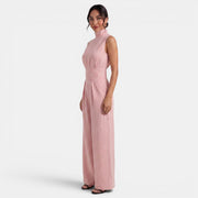 Women's Cotton Linen Sleeveless Set