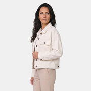 Women's Premium Cropped Denim Jacket