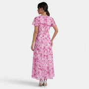 Vestido Maxi Floral Mujer Verano