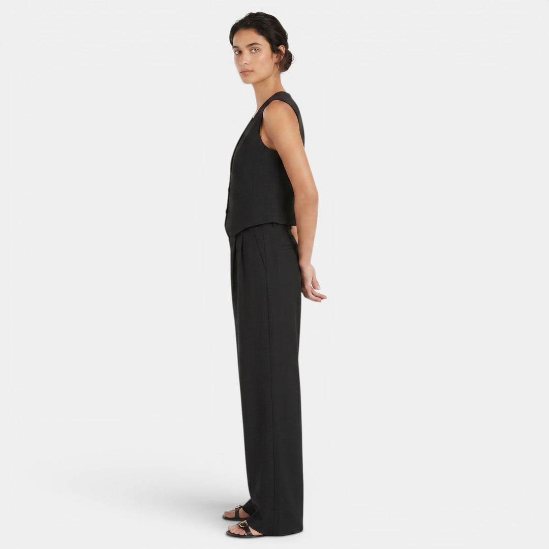 Conjunto Top y Pantalón Tiro Alto