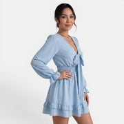 Vestido Mujer Verano Escote V
