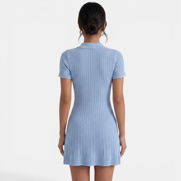 Vestido Corto Punto Verano Mujer