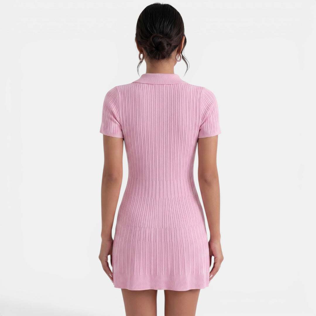 Vestido Corto Punto Verano Mujer