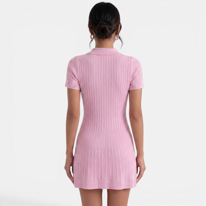 Vestido Corto Punto Verano Mujer