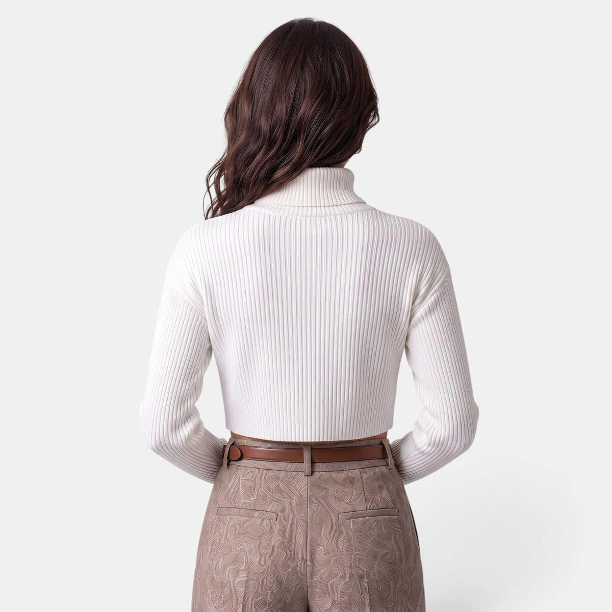 Women's Premium Turtleneck Sweater
