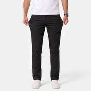 Pantalón Hombre Slim Fit Elástico Corte Recto Casual Elegante