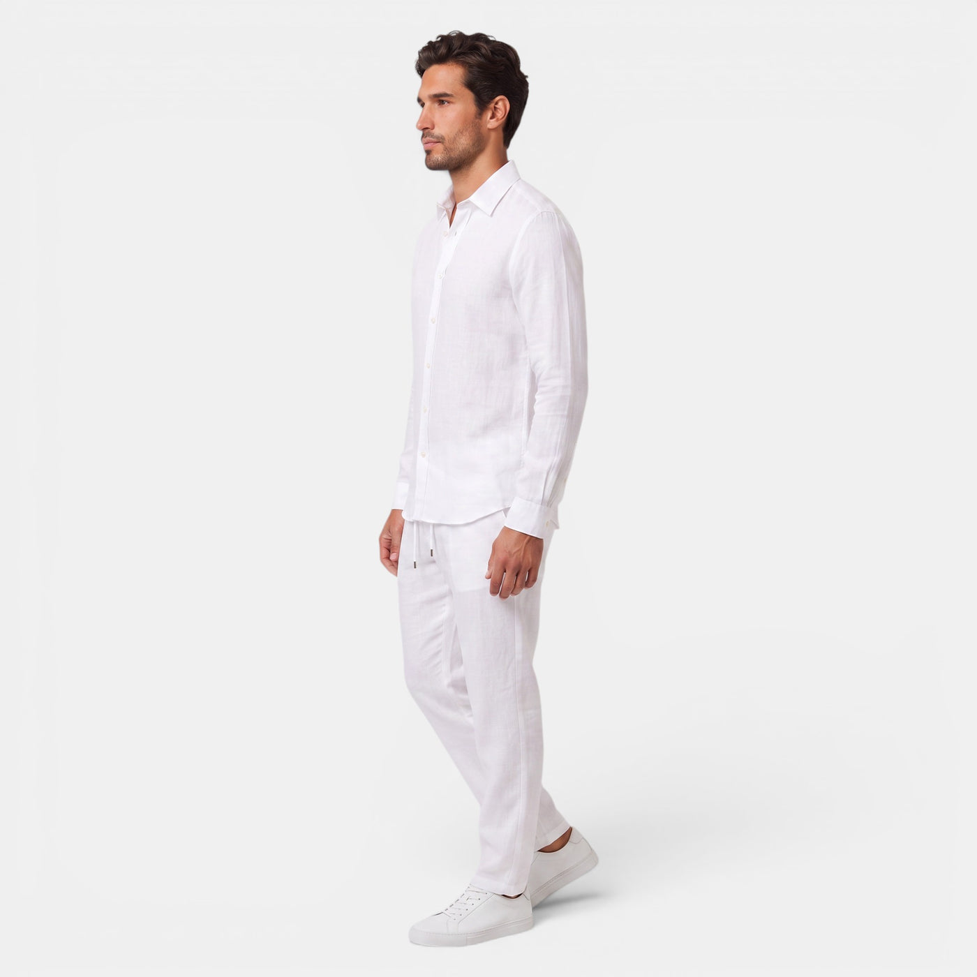 Men's Premium Linen Set – Breathable Summer Outfit
