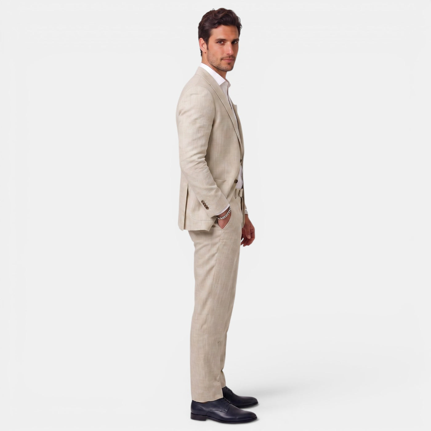 Men's Elegant Printed Suit