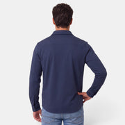 Sobrecamisa Hombre Algodón Premium Casual Manga Larga Holgada