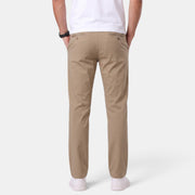 Pantalón Hombre Slim Fit Elástico Corte Recto Casual Elegante