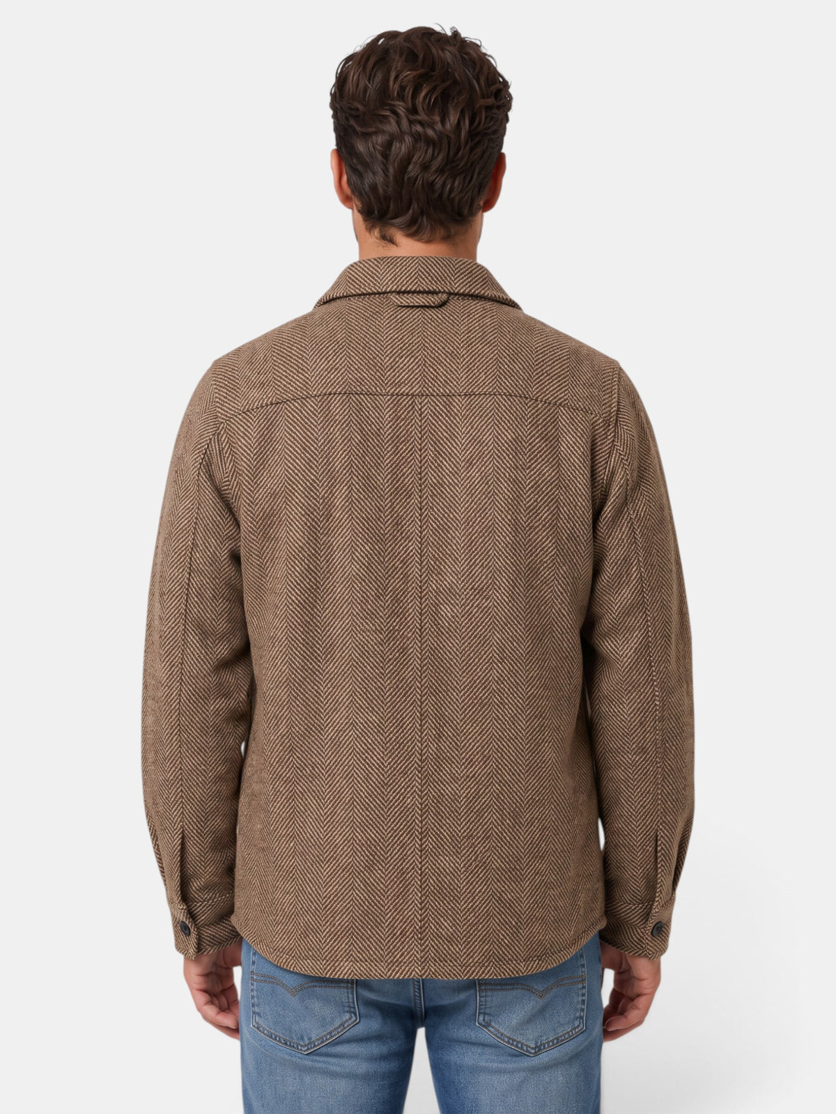 Chaqueta Hombre Polo Elegante Trabajo