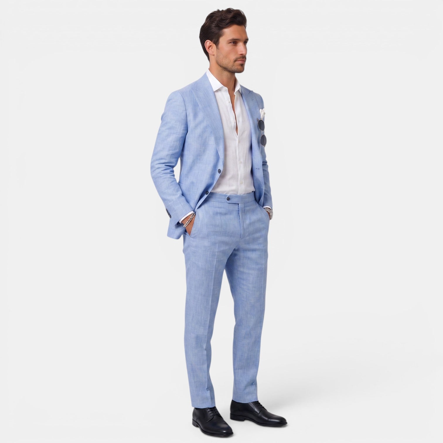 Men's Elegant Printed Suit