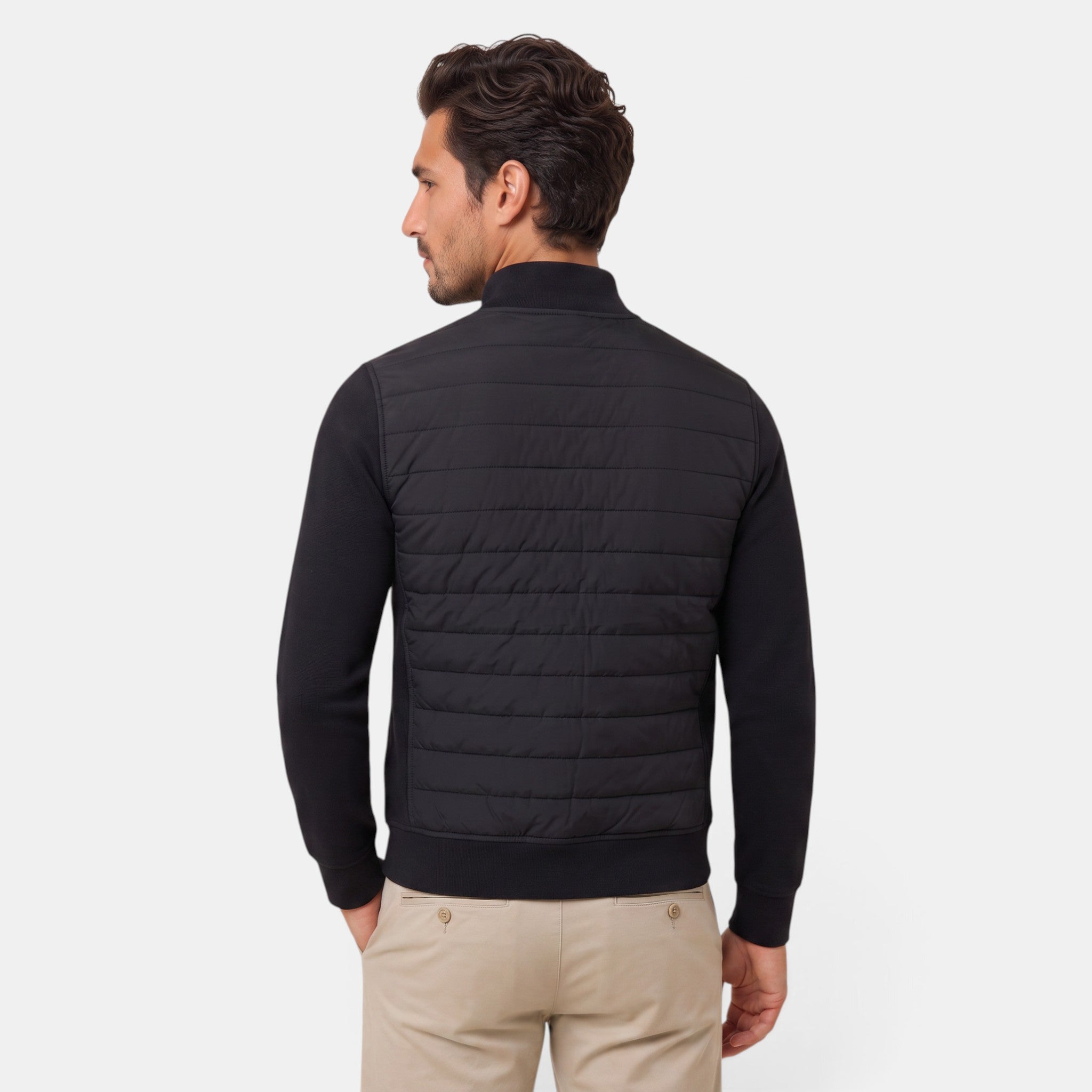 Chaqueta Acolchada Hombre Premium – Cálida, Ligera y Suave