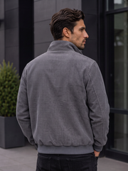 Chaqueta Hombre Pana con Cremallera