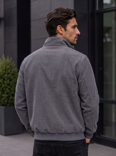 Chaqueta Hombre Pana con Cremallera