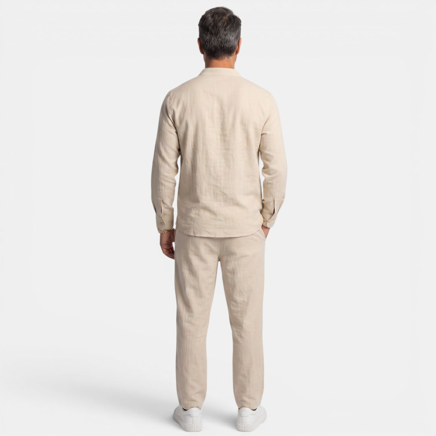 Men's Cotton and Linen Style Set