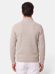 Men's Brushed Knit Winter Sweater