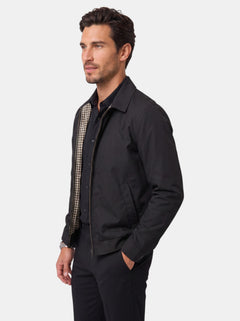 Chaqueta Hombre Ligera con Cremallera y Cuello Clásico