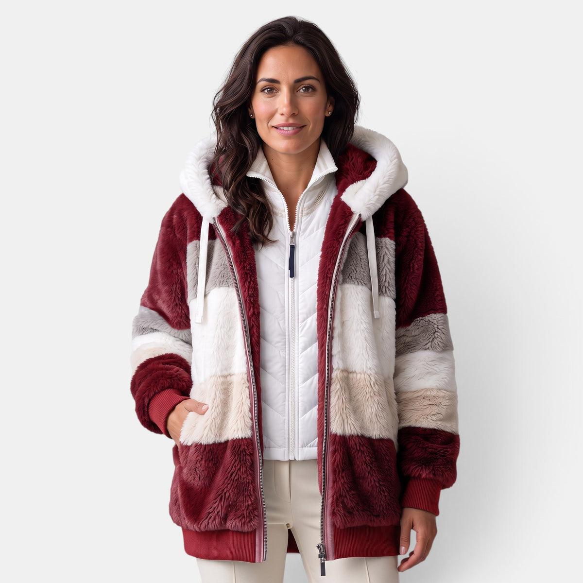 Women's Oversized Hooded Jacket