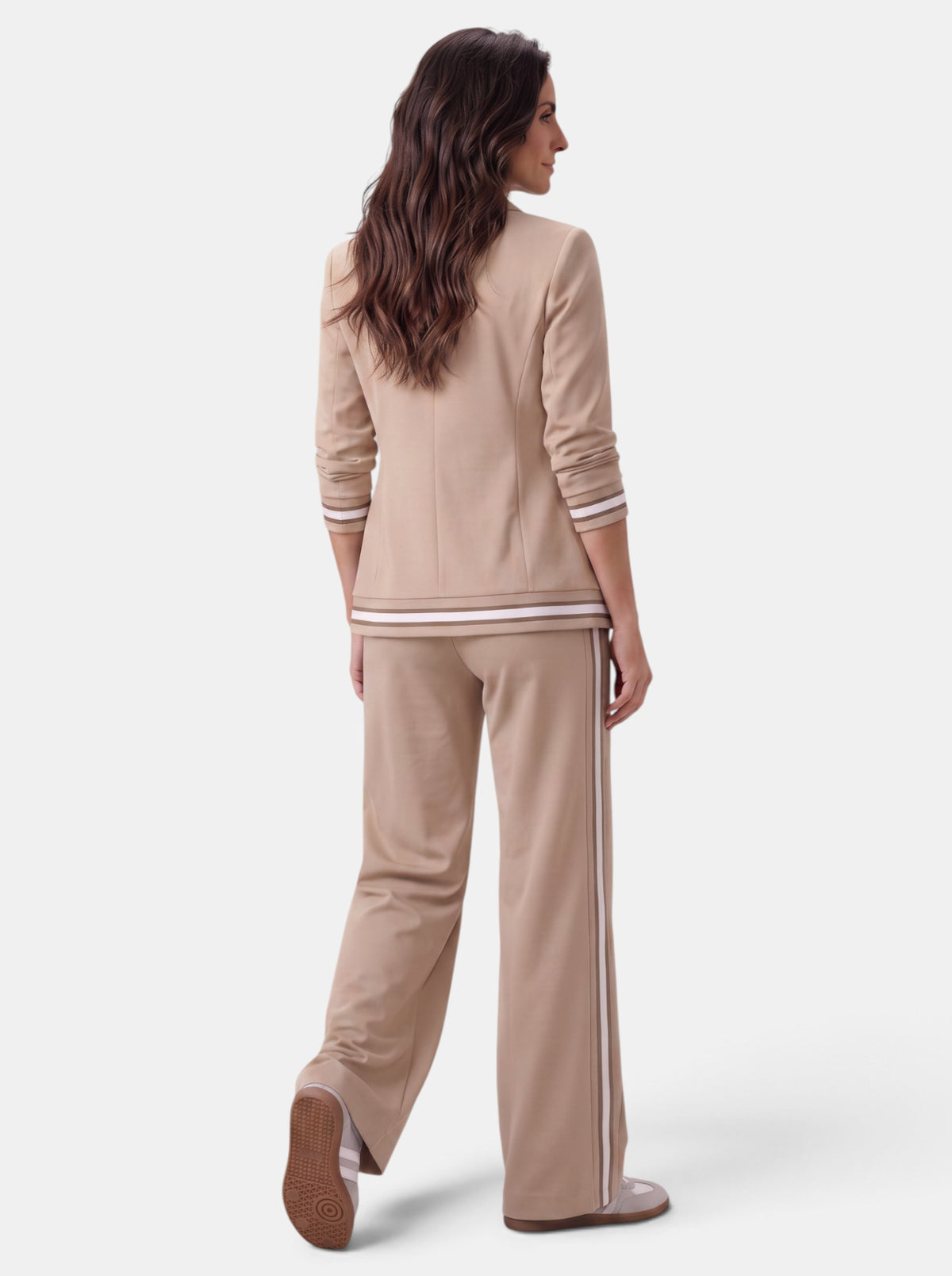 Conjunto Mujer Blazer Pantalón Ancho