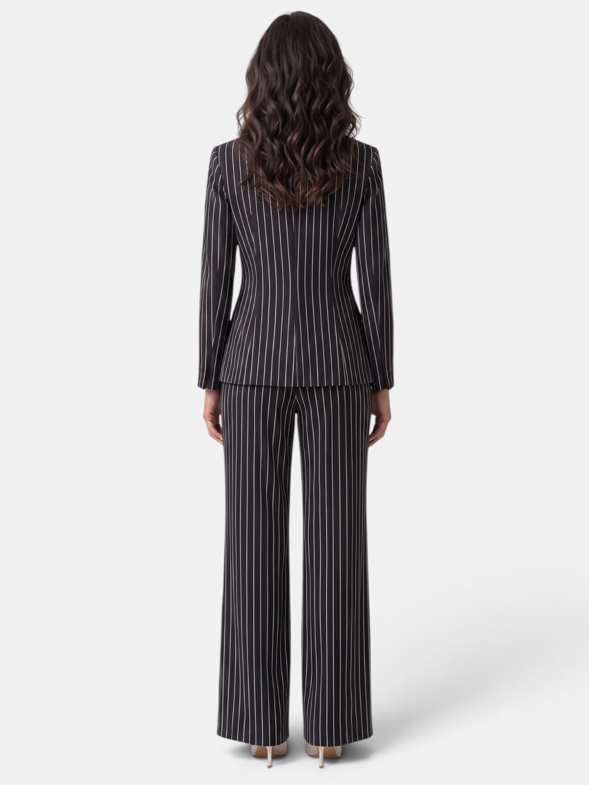 Women's Pinstripe Blazer