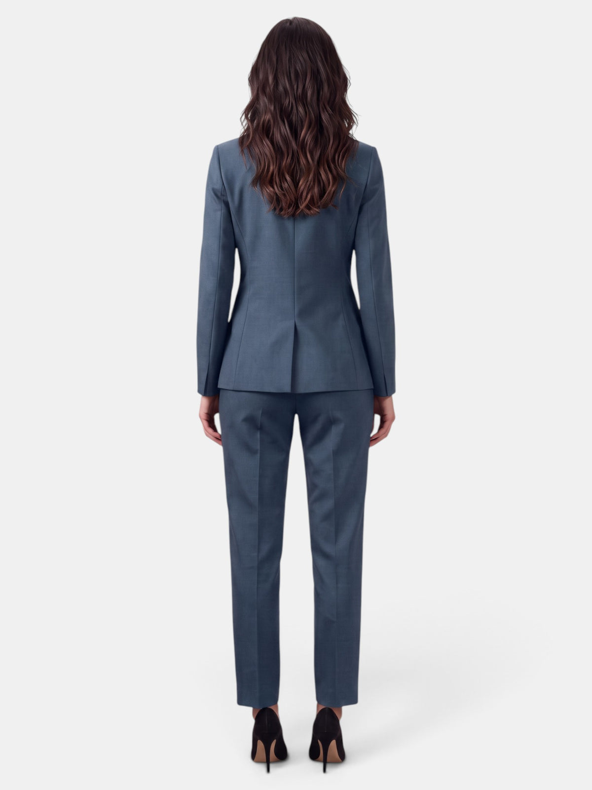 Women's Office Straight-Leg Trousers Suit
