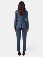 Women's Office Straight-Leg Trousers Suit