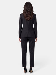 Women's Office Straight-Leg Trousers Suit