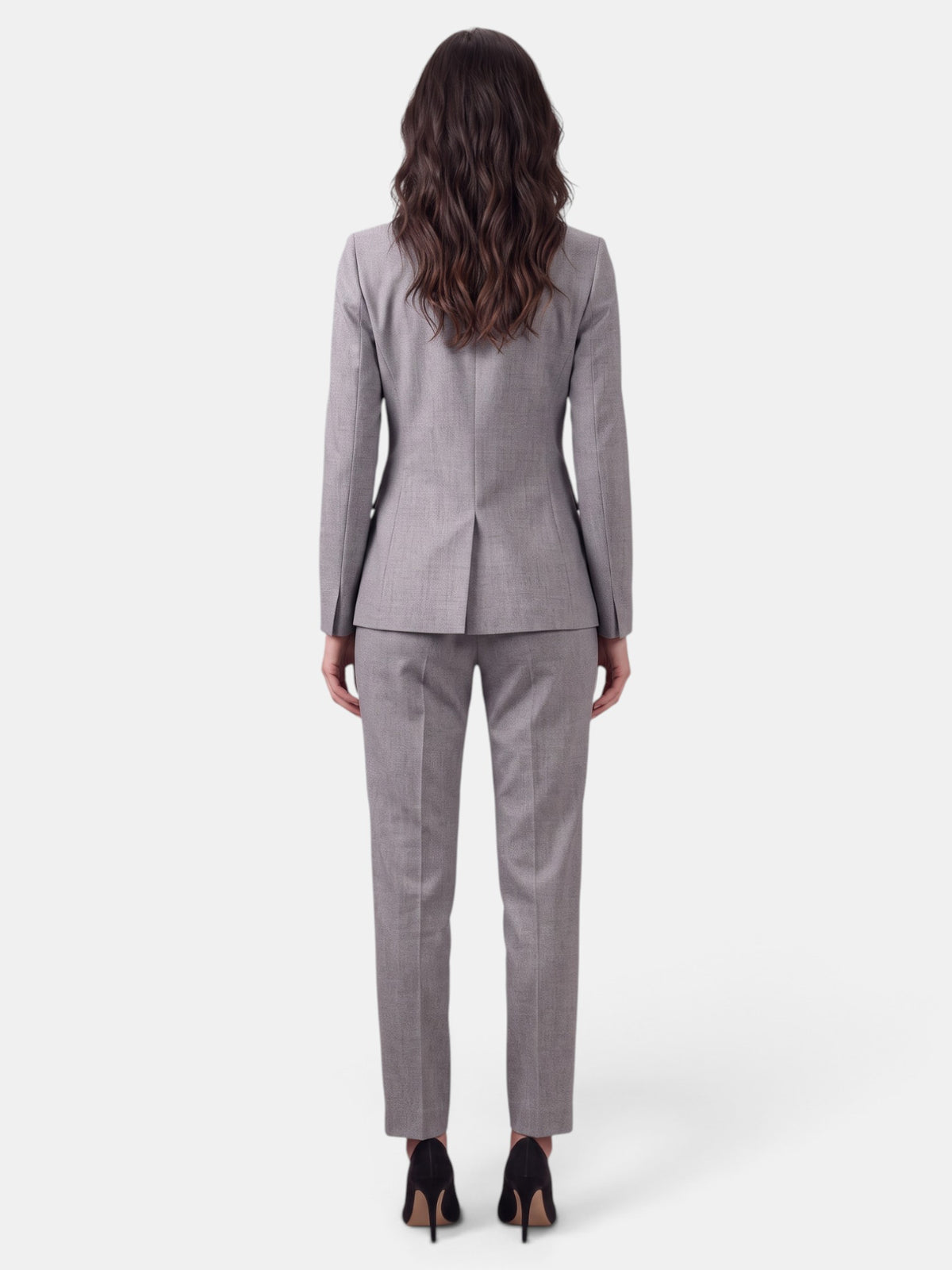 Women's Office Straight-Leg Trousers Suit