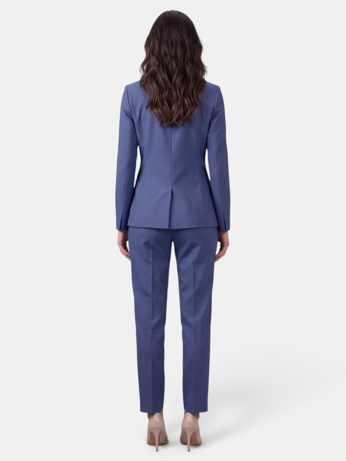Women's Office Straight-Leg Trousers Suit