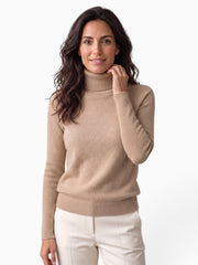 Suéter Mujer Cuello Alto Cashmere