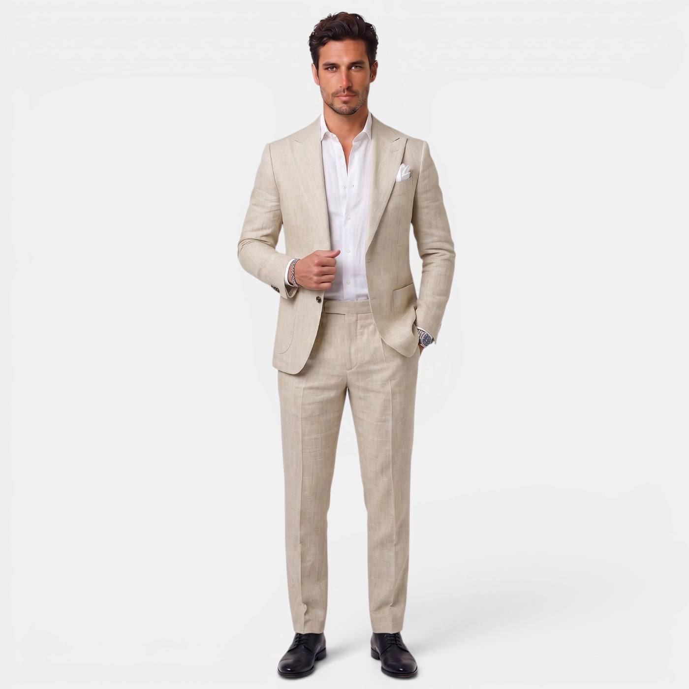 Men's Elegant Printed Suit
