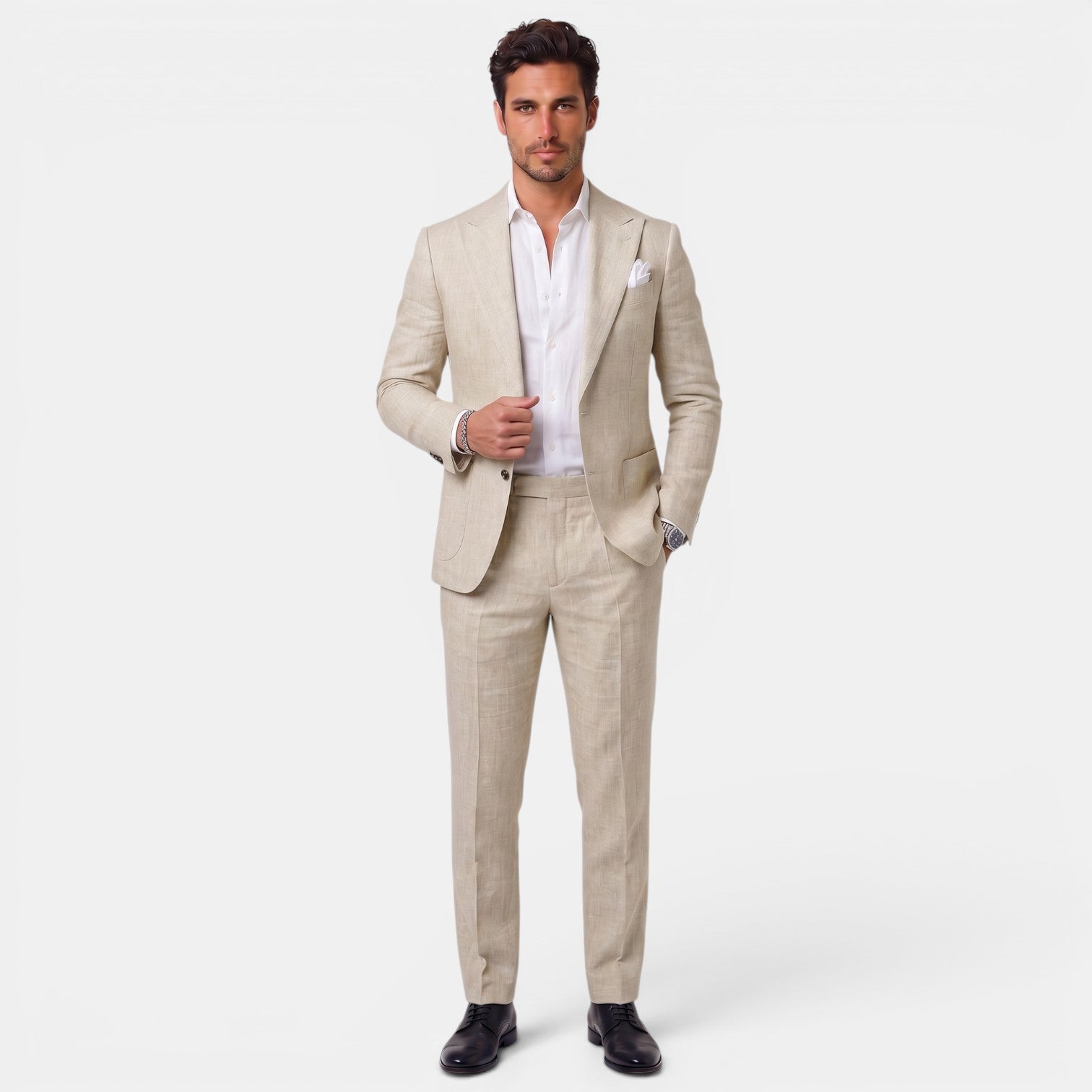 Men's Elegant Printed Suit