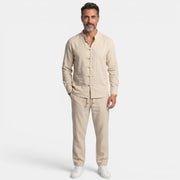 Men's Cotton and Linen Style Set