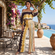 Conjunto Palazzo Estampado Verano