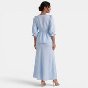 Conjunto Elegante Falda Maxi Verano