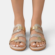 Women's Orthopedic Glitter Summer Sandals