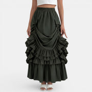 Falda Gótica Larga Vintage Mujer