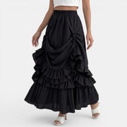 Falda Gótica Larga Vintage Mujer