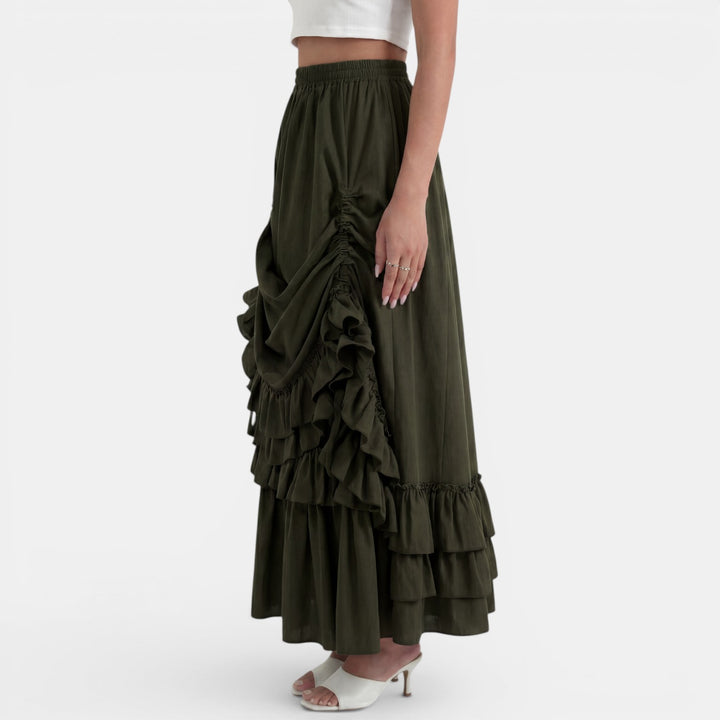 Falda Gótica Larga Vintage Mujer