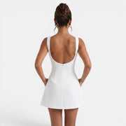Women's Open-Back Short Dress