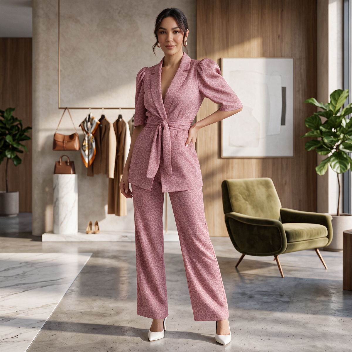 Women's Two-Piece Elegant Set