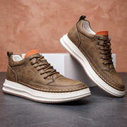 Premium Leather Men's Sneakers – Elegant and Comfortable Sneakers