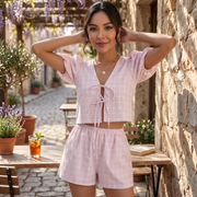 Conjunto Cuadros Mujer Verano