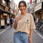 Camiseta Oversize Gato Mujer