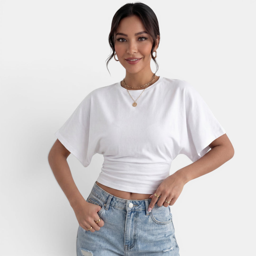 Camiseta Oversize Mujer Verano Elegante