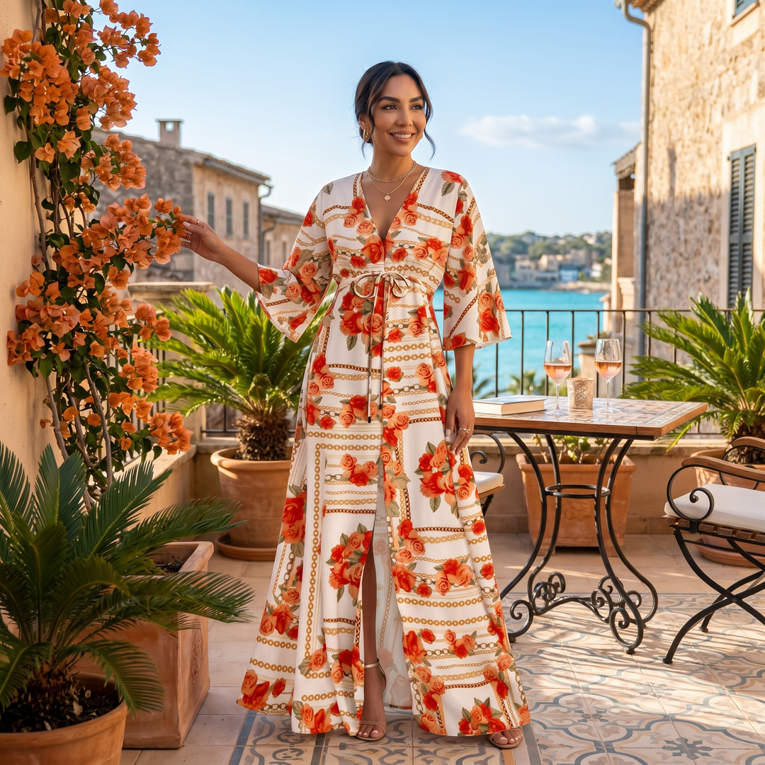 Vestido Largo Boho Mujer Verano