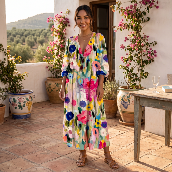 Vestido Largo Boho Mujer Verano