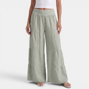 Women's Wide Linen Trousers