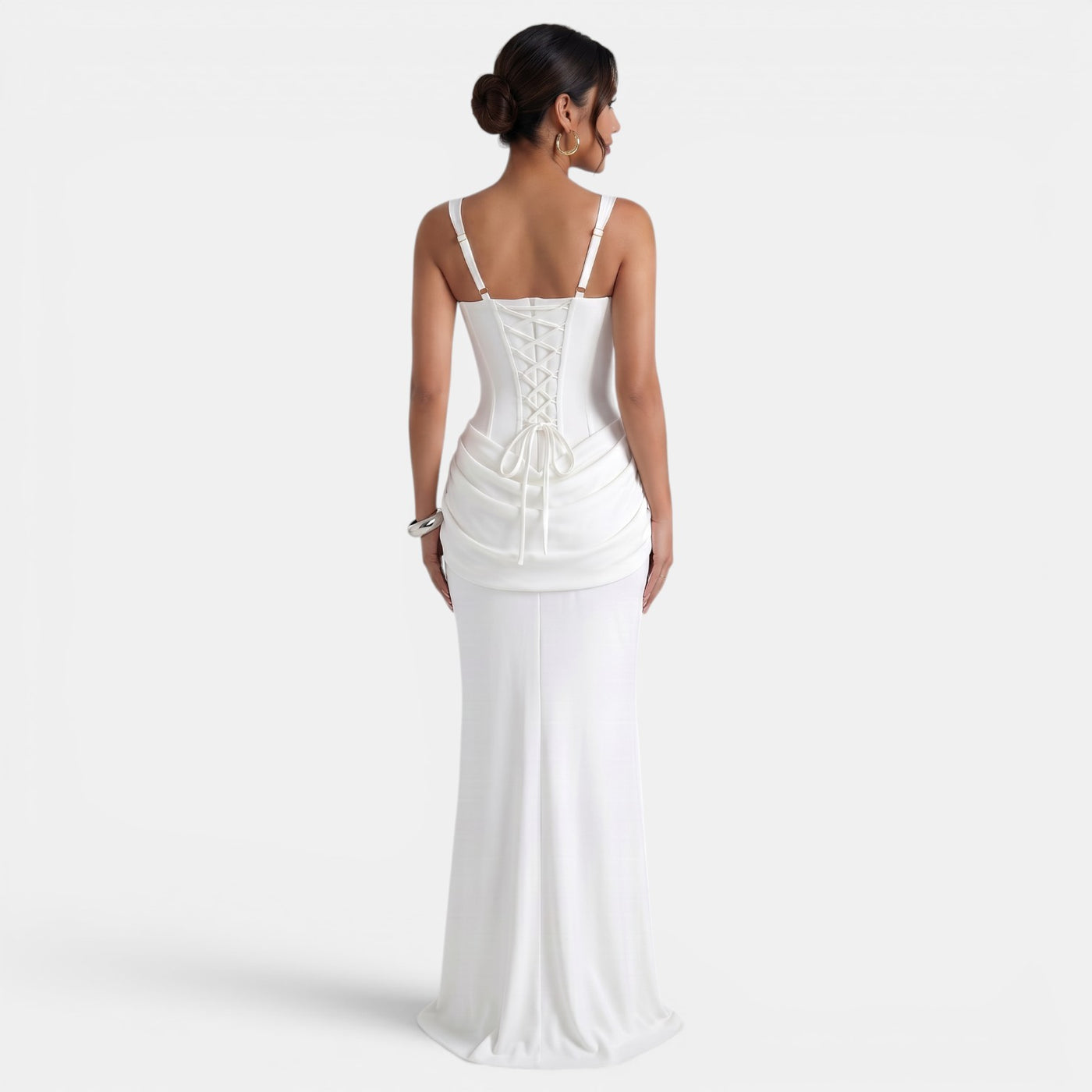 Women's Elegant Corset Maxi Dress